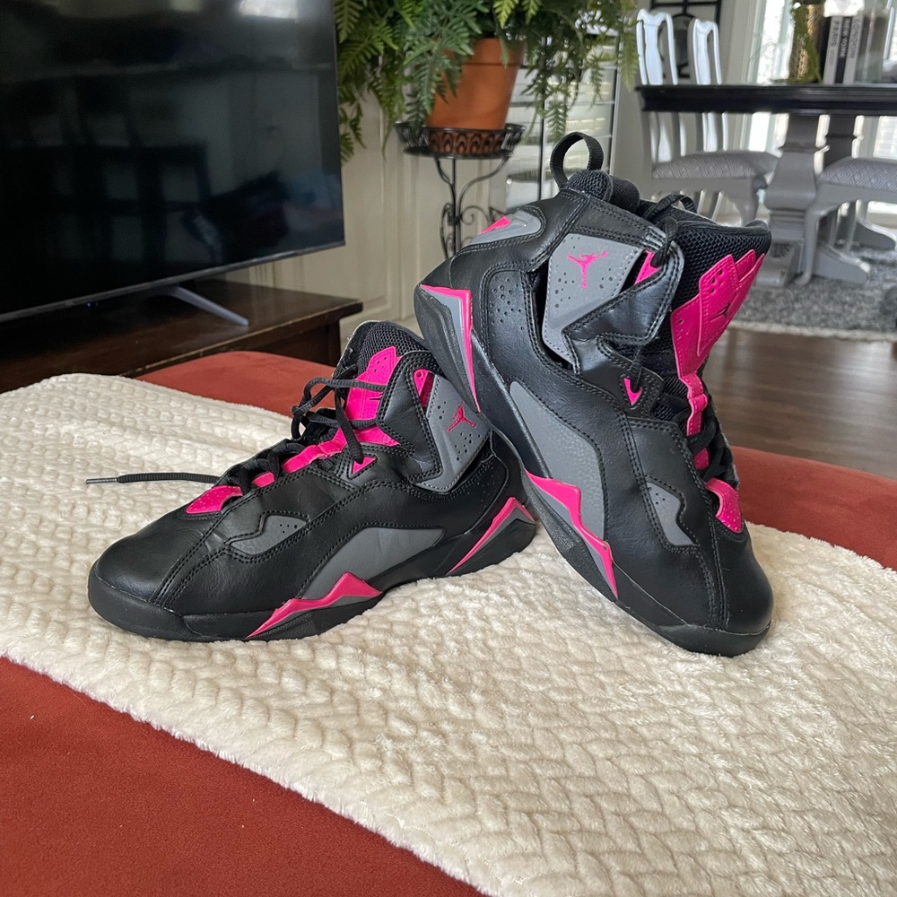 Jordan Kids Sneakers Black and Pink